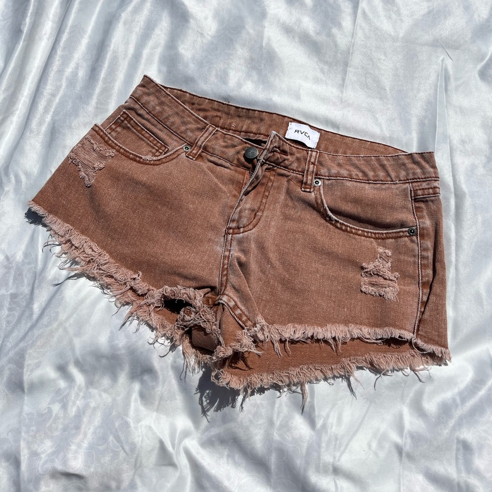 Orange RVCA Shorts 🩳 ✨